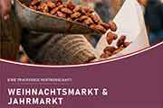 Prospekt für für Weihnachtsmarkt und Jahrmarkt