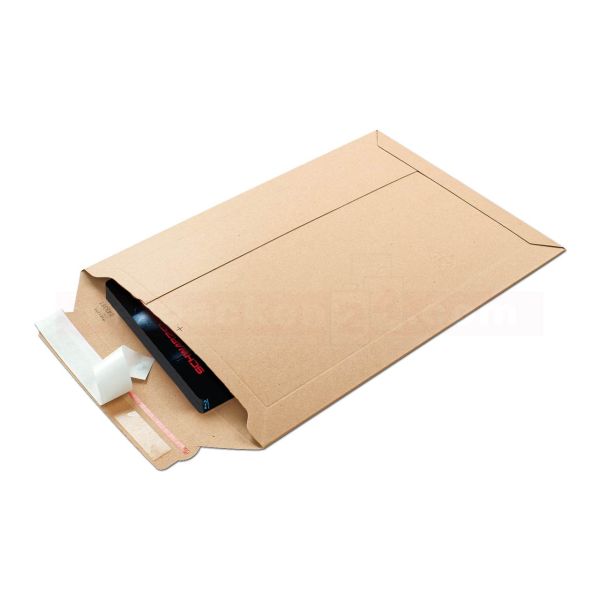 Versandtaschen Toppac, braune Vollpappe stabil