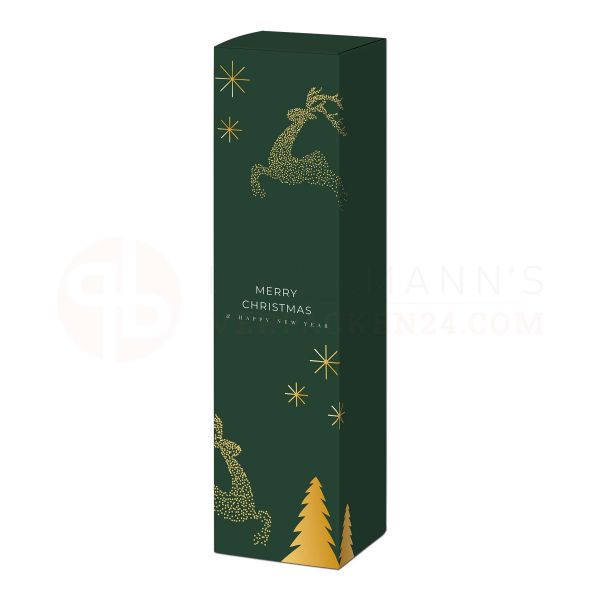 Wein-Flaschenverpackung, Präsentkarton - Reindeer