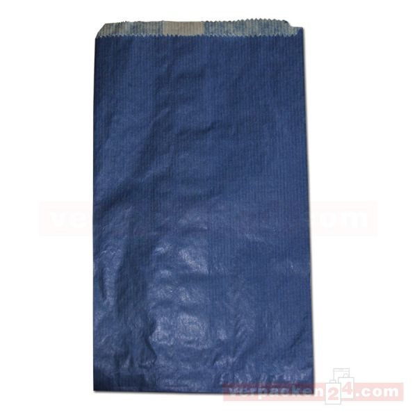 Flachbeutel (1N), Vollfläche uni blau